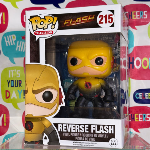 Reverse Flash - DC Funko Pop 215 Vinyl Figure (11.4 Cm L × 8.9 Cm W × 15.9 Cm H)