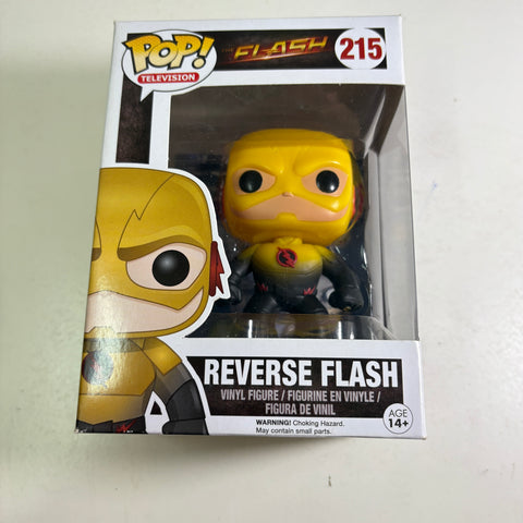 Reverse Flash - DC Funko Pop 215 Vinyl Figure (11.4 Cm L × 8.9 Cm W × 15.9 Cm H)