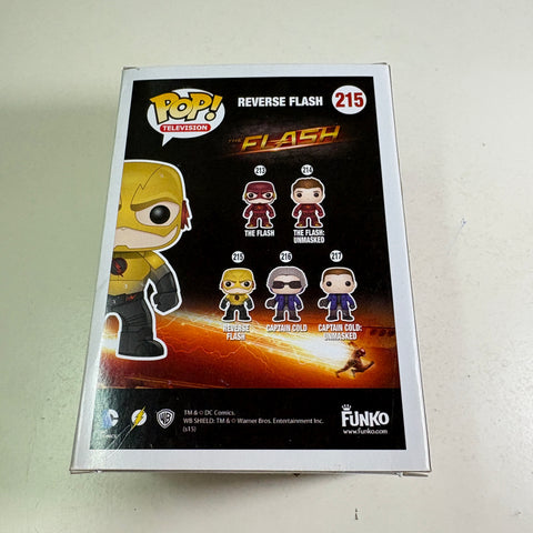 Reverse Flash - DC Funko Pop 215 Vinyl Figure (11.4 Cm L × 8.9 Cm W × 15.9 Cm H)