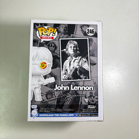 John Lennon - Funko Pop 246 Entertainment Earth Exclusive