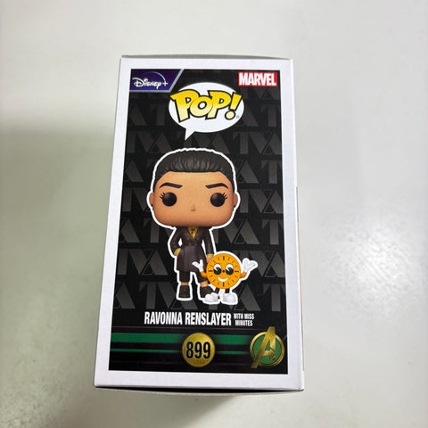 Ravonna Renslayer with Miss Minutes -Loki Marvel Funko Pop 899 Vinyl Figure