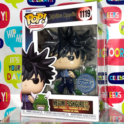 Jujutsu Kaisen - Megumi Fushiguro with Frogs Funko Pop 1119 Exclusive