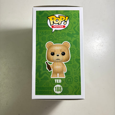 Ted with Bottle Funko Pop 188 Vinyl Figure (11.4 Cm L × 8.9 Cm W × 15.9 Cm H)