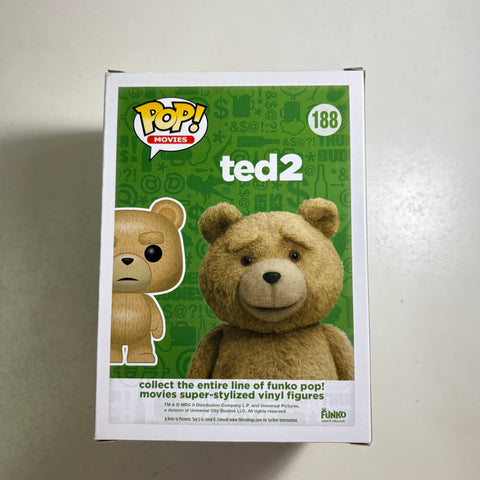 Ted with Bottle Funko Pop 188 Vinyl Figure (11.4 Cm L × 8.9 Cm W × 15.9 Cm H)