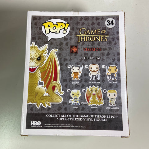 Game of Thrones - Viserion Funko Pop 34