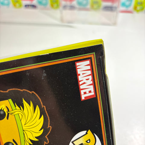BOX DAMAGE VIEW PHOTOS Rogue - Blacklight X-Marvel Marvel Funko Pop 800