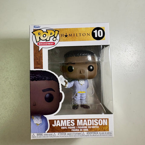 James Madison - Hamilton Funko Pop 10 Vinyl Figure (11.4 Cm L × 8.9 Cm W × 15.9 Cm H)