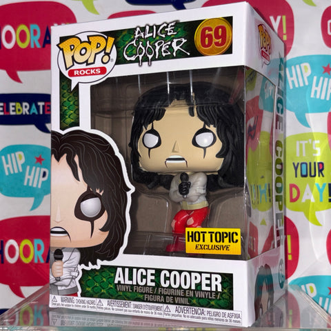 Alice Cooper - Funko Pop Rocks 69 Hot Topic Exclusive