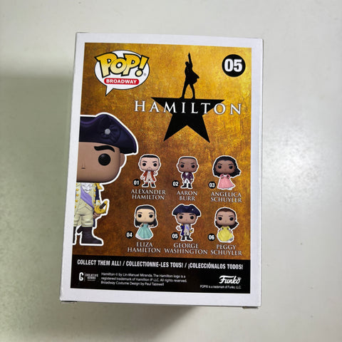 George Washinton - Hamilton Funko Pop 05 Vinyl Figure (11.4 Cm L × 8.9 Cm W × 15.9 Cm H)