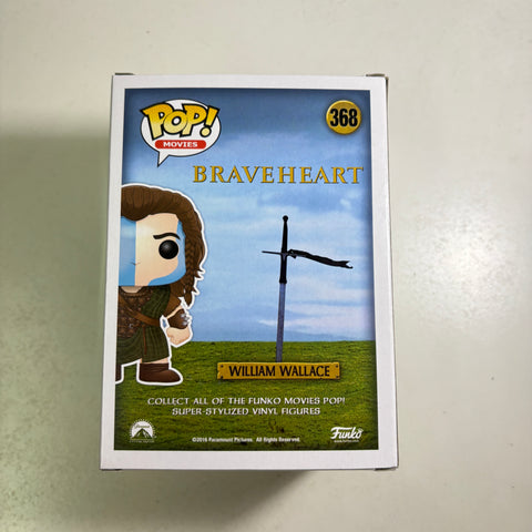 William Wallace - Braveheart Funko Pop 368 Vinyl Figure (11.4 Cm L × 8.9 Cm W × 15.9 Cm H)