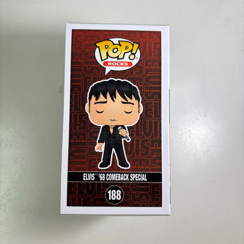 Elvis Presley (68' Comeback Special) - Funko Pop 188 Entertainment Earth Exclusive Diamond