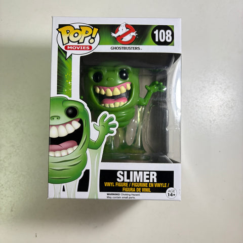Slimer - Ghostbusters Funko Pop 108 Vinyl Figure (11.4 Cm L × 8.9 Cm W × 15.9 Cm H)
