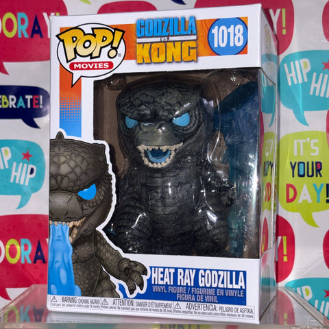 Heat Ray Godzilla - Godzilla vs Kong Funko Pop 1018 Vinyl Figure (11.4 Cm L × 8.9 Cm W × 15.9 Cm H)