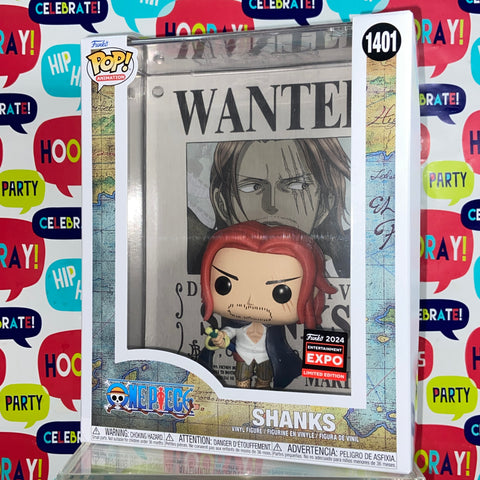 One Piece - Shanks Wanted Poster Funko Pop 1401 Entertainment Expo