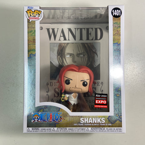One Piece - Shanks Wanted Poster Funko Pop 1401 Entertainment Expo