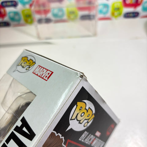 BOX FLAWS VIEW PHOTOS Alexei - Black Widow Marvel Funko Pop 620 Vinyl Figure Exclusive