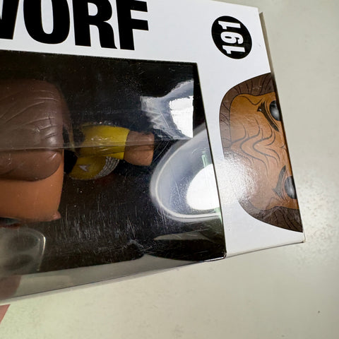 BOX FLAWS VIEW PHOTOS Worf - Star Trek The Next Generation Funko Pop 191 Vinyl Figure (11.4 Cm L × 8.9 Cm W × 15.9 Cm H)