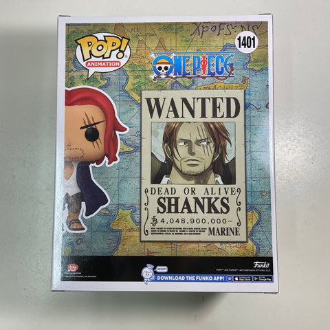 One Piece - Shanks Wanted Poster Funko Pop 1401 Entertainment Expo