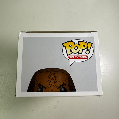 BOX FLAWS VIEW PHOTOS Worf - Star Trek The Next Generation Funko Pop 191 Vinyl Figure (11.4 Cm L × 8.9 Cm W × 15.9 Cm H)
