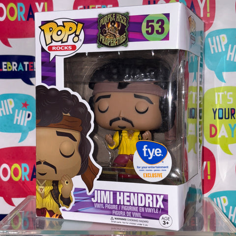 Jimi Hendrix - Funko Pop 53 FYE Exclusive