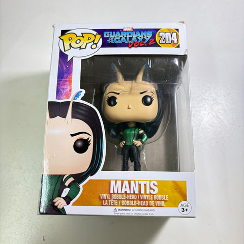 SEVERE BOX DAMAGE VIEW PHOTOS Mantis - Guardians of The Galaxy Volume 2 Marvel Funko Pop 204 Vinyl Figure
