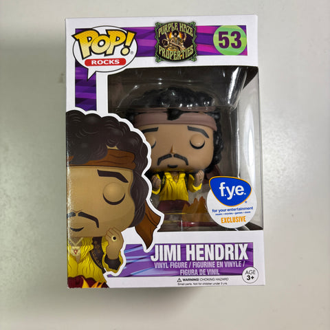 Jimi Hendrix - Funko Pop 53 FYE Exclusive