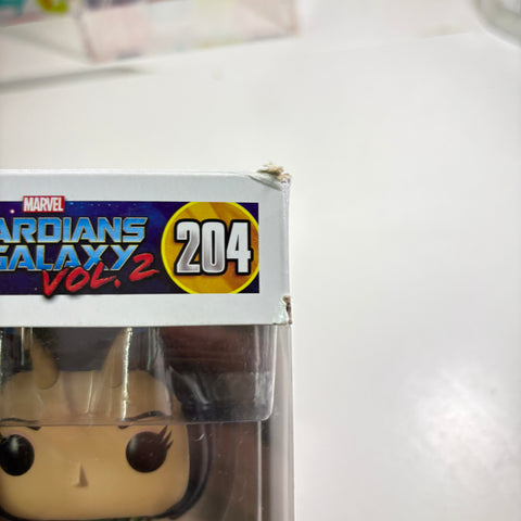SEVERE BOX DAMAGE VIEW PHOTOS Mantis - Guardians of The Galaxy Volume 2 Marvel Funko Pop 204 Vinyl Figure