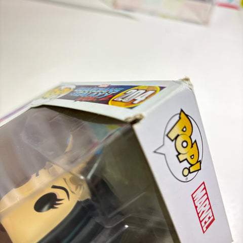 SEVERE BOX DAMAGE VIEW PHOTOS Mantis - Guardians of The Galaxy Volume 2 Marvel Funko Pop 204 Vinyl Figure