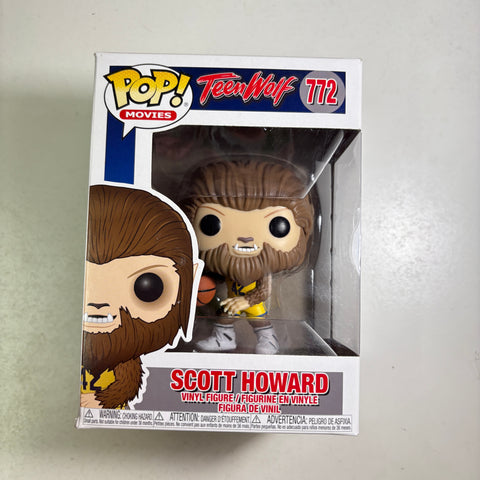 BOX FLAWS VIEW PHOTOS Scott Howard - Teen Wolf Funko Pop 772 Vinyl Figure (11.4 Cm L × 8.9 Cm W × 15.9 Cm H)