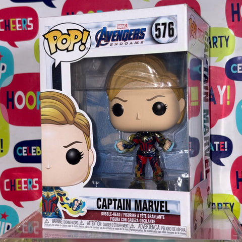 Captain Marvel - Marvel Funko Pop 576 Vinyl Figure