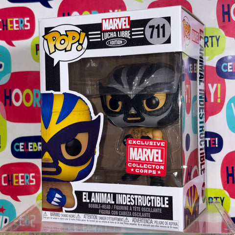 El Animal Indestructible - Marvel Funko Pop 711 Vinyl Figure