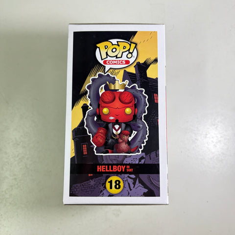 Hellboy in Suit Summer Convention - Hellboy Funko Pop 18 Vinyl Figure (11.4 Cm L × 8.9 Cm W × 15.9 Cm H)