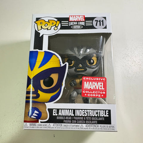 El Animal Indestructible - Marvel Funko Pop 711 Vinyl Figure