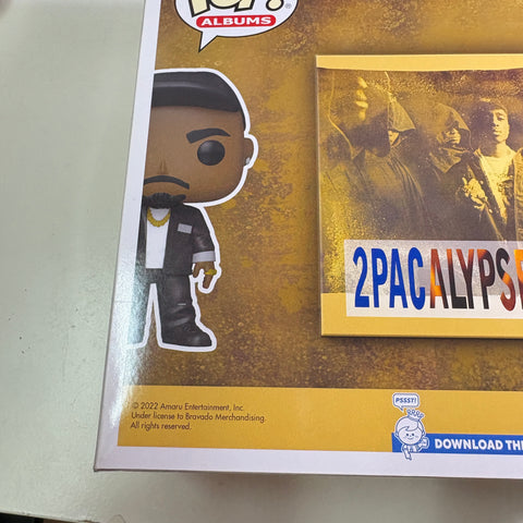 Tupac Shakur 2Pacalypse Now - Funko Pop 28 Album Vinyl Figure (22.9 Cm L × 8.9 Cm W × 22.9 Cm H)