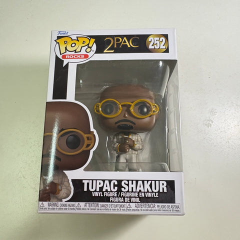 Tupac Shakur - Funko Pop 252 Album Vinyl Figure (11.4 Cm L × 8.9 Cm W × 15.9 Cm H)