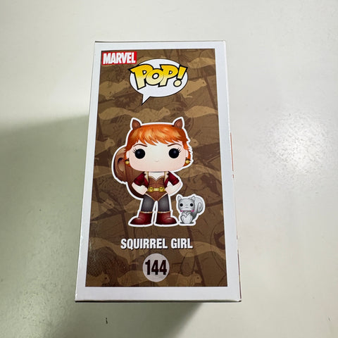 BOX FLAW VIEW PHOTOS Squirrel Girl - Marvel Funko Pop 144 Vinyl Figure