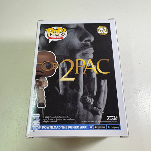 Tupac Shakur - Funko Pop 252 Album Vinyl Figure (11.4 Cm L × 8.9 Cm W × 15.9 Cm H)