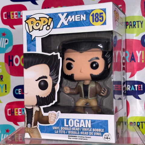 Logan - X-Men Marvel Funko Pop 185 Vinyl Figure