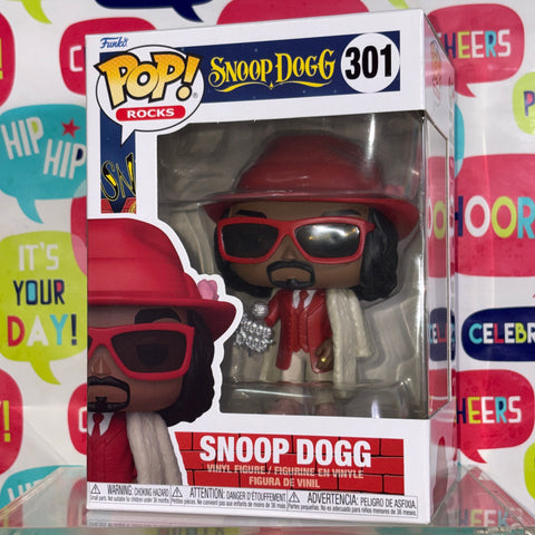 Snoop Dog - Funko Pop 301 Vinyl Figure (11.4 Cm L × 8.9 Cm W × 15.9 Cm H)