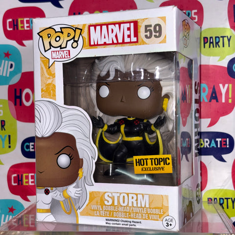 BOX FLAWS VIEW PHOTOS Storm - X-Men Marvel Funko Pop 59 Vinyl Figure Exclusive