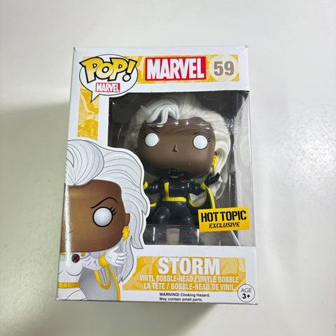 BOX FLAWS VIEW PHOTOS Storm - X-Men Marvel Funko Pop 59 Vinyl Figure Exclusive