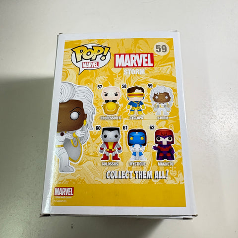 BOX FLAWS VIEW PHOTOS Storm - X-Men Marvel Funko Pop 59 Vinyl Figure Exclusive
