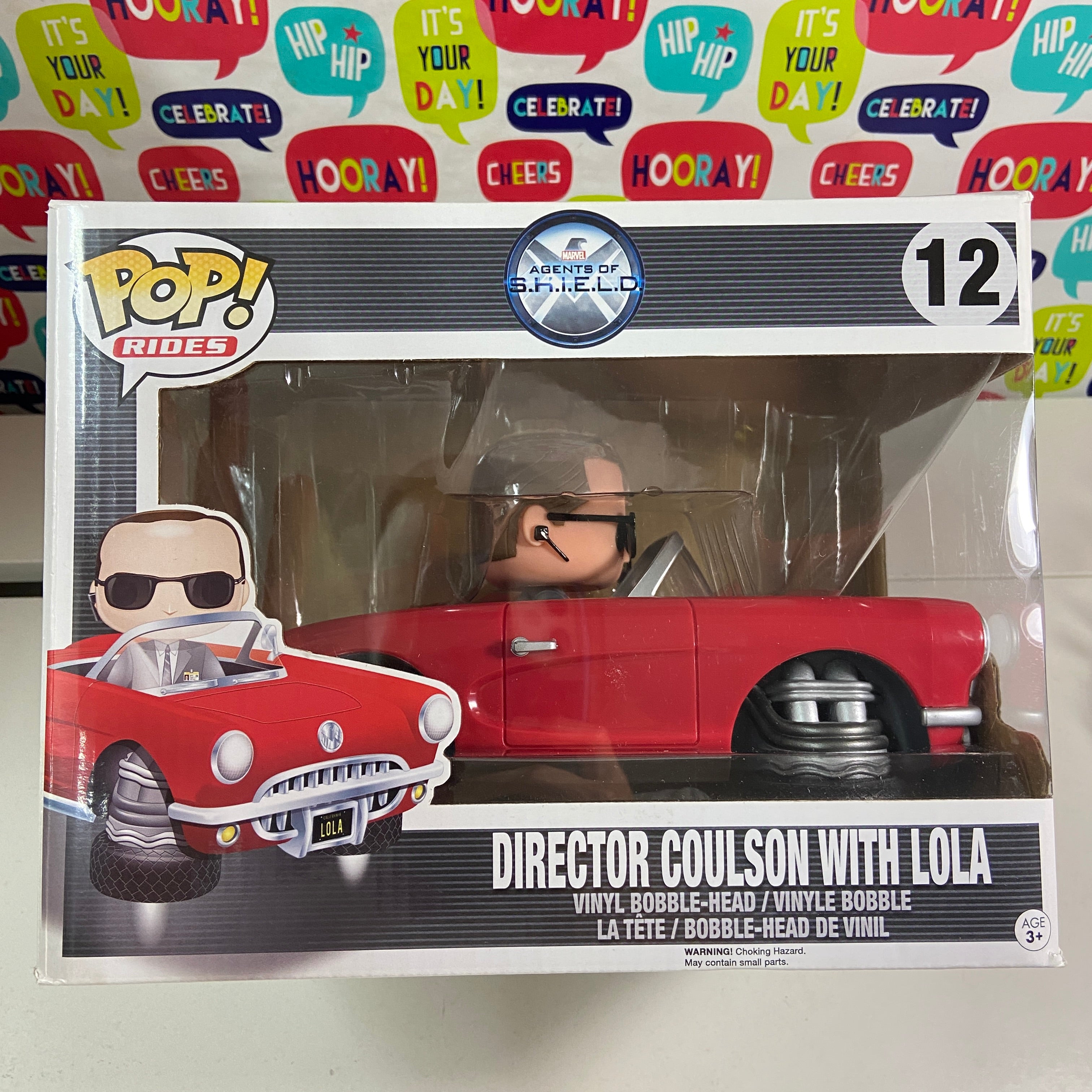 Marvel Coulson and newest Lola Funko Pop