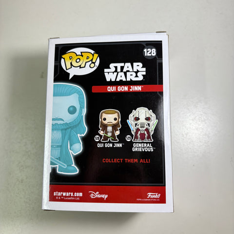 Star Wars - Qui Gon Jinn Funko Pop 128 Star Wars Celebration 2017 Orlando