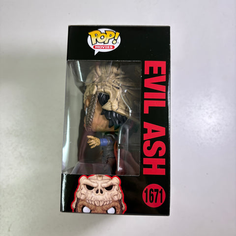 BOX FLAWS VIEW PHOTOS Evil Ash - Army of Darkness Funko Pop 1671 Vinyl Figure (11.4 Cm L × 8.9 Cm W × 15.9 Cm H)