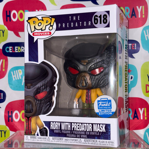 Rory with Predator Mask - The Predator Funko Pop 618 Vinyl Figure (11.4 Cm L × 8.9 Cm W × 15.9 Cm H)