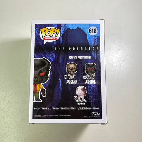 Rory with Predator Mask - The Predator Funko Pop 618 Vinyl Figure (11.4 Cm L × 8.9 Cm W × 15.9 Cm H)