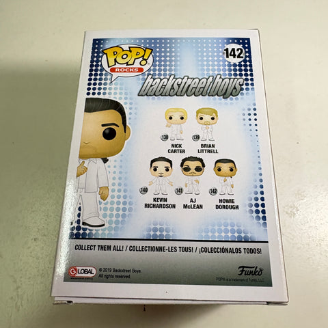 SUNFADED BOX VIEW PHOTOS Howie Dorough - Backstreet Boys Funko Pop 142 Vinyl Figure (11.4 Cm L × 8.9 Cm W × 15.9 Cm H)