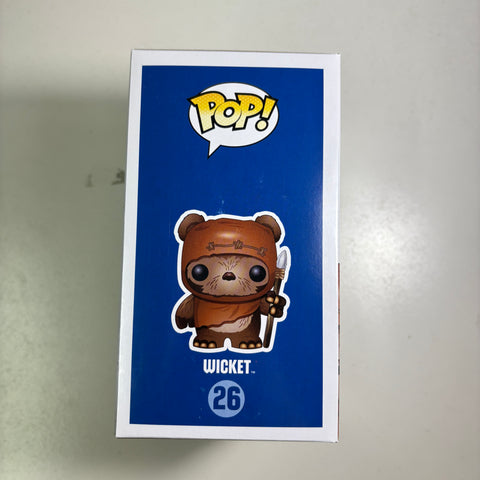 Star Wars - Wicket (Flocked) Funko Pop 26 Fugitive Toys Exclusive