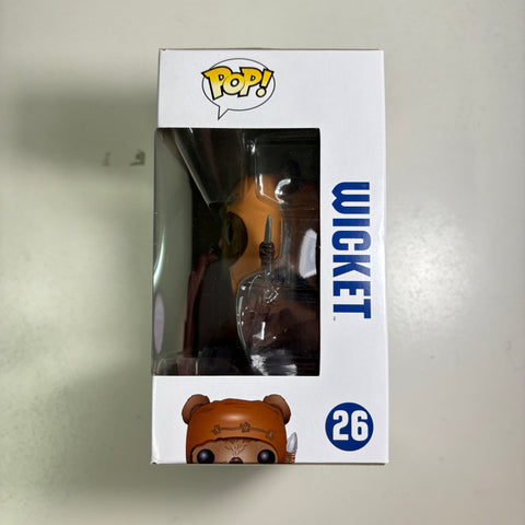 Star Wars - Wicket (Flocked) Funko Pop 26 Fugitive Toys Exclusive